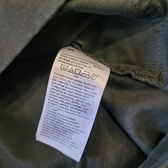 BANANA REPUBLIC | Utility Wrap Skirt Belted | Sz. 8 - Picture 5 of 10